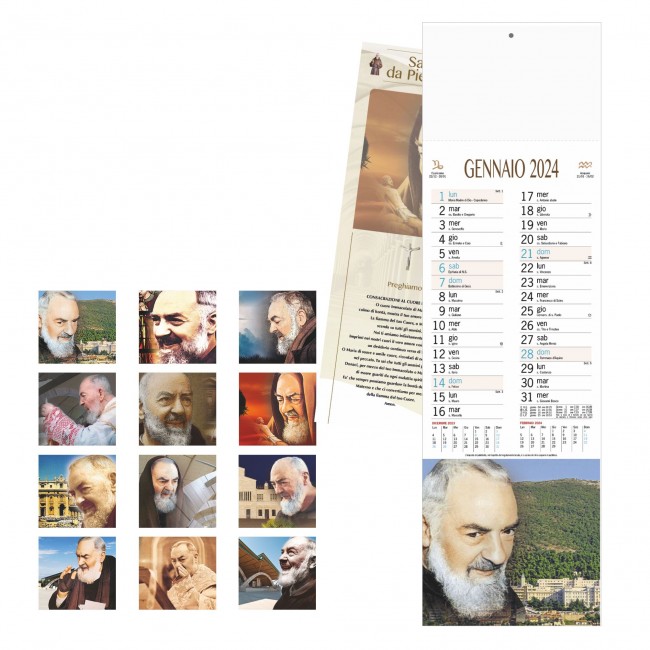 San Pio Padre Pio calendario 2024